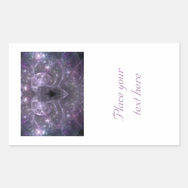 Adesivo Retangular Energia do Amor (Frente)