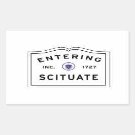 Adesivo Retangular Entrando na cidade das Mães