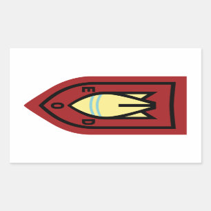 Adesivo Retangular EOD holandês