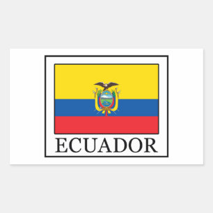 Adesivo Retangular Equador