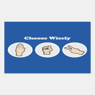 Adesivo Retangular Escolher de forma inteligente