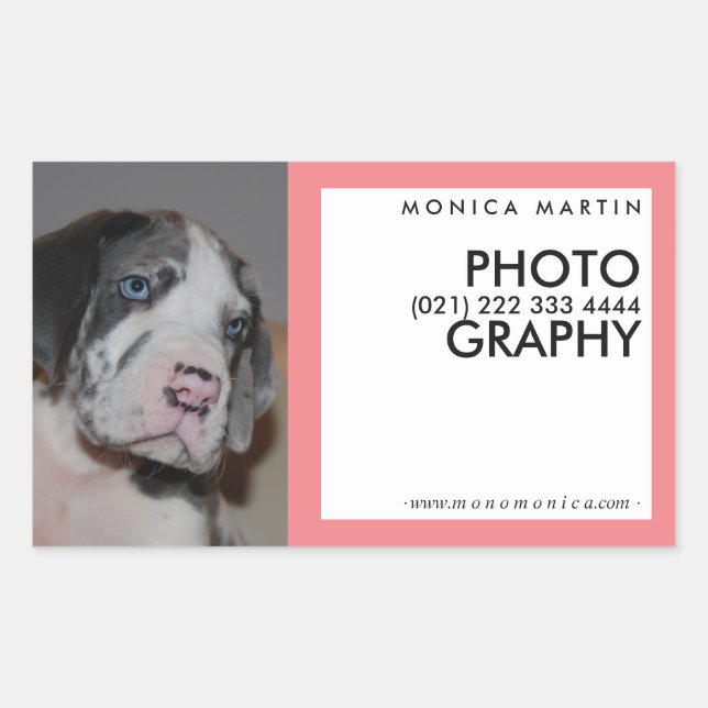 Adesivo Retangular Espalhe sua Marca! (Frente)