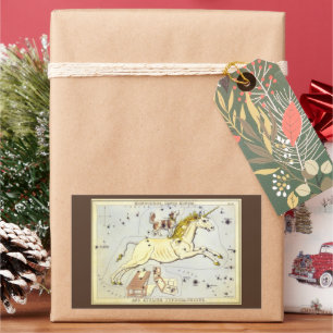 Adesivo Retangular Espelho de Urânia, Mapa Celeste de Astronomia Anti