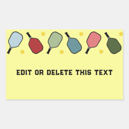 Adesivo Retangular Esportes De Batebol