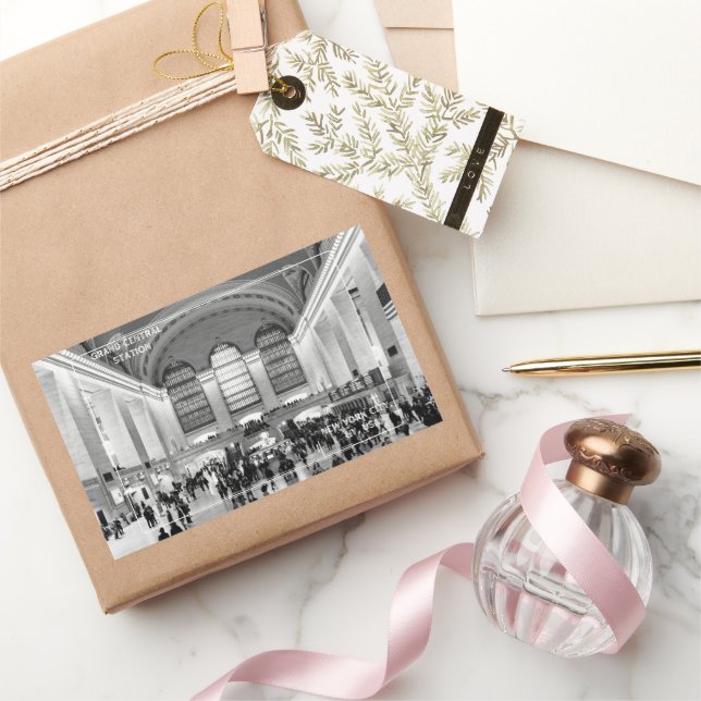 Adesivo Retangular Estação Grande Central NYC (Presentear)