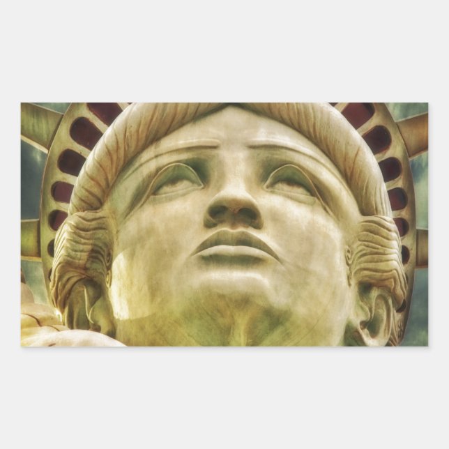 Adesivo Retangular Estátua da Liberdade (Frente)