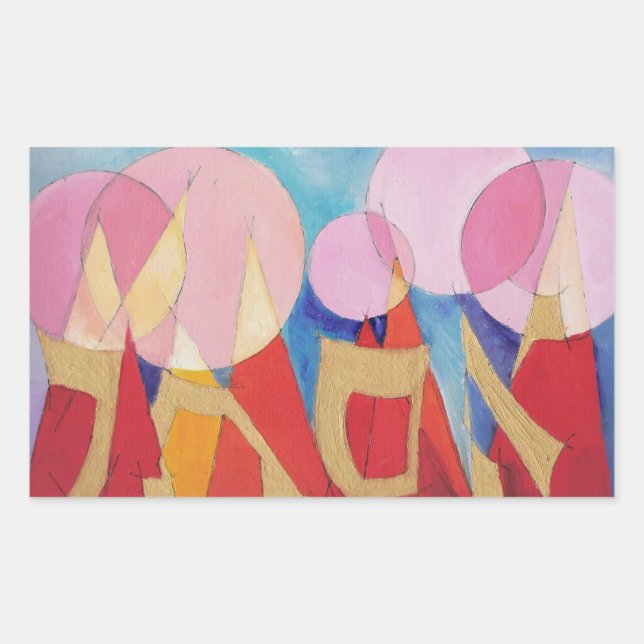 Adesivo Retangular Esther (Frente)