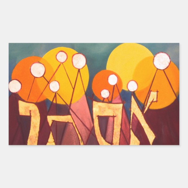 Adesivo Retangular Esther (Frente)