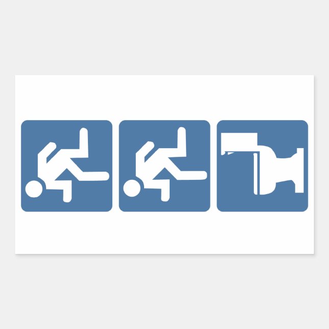 Adesivo Retangular Esvaziamento do Runner (Frente)