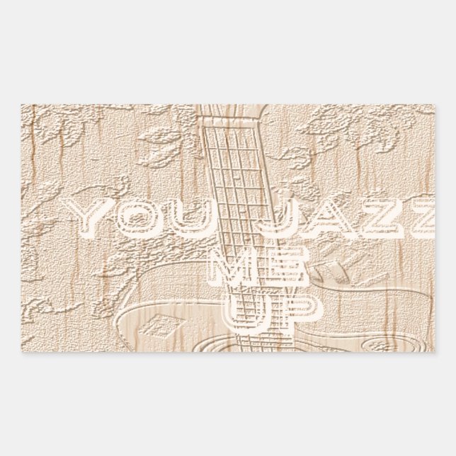 Adesivo Retangular Eu adoro madeira marrom (Frente)