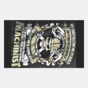 Adesivo Retangular Eu sou um operador