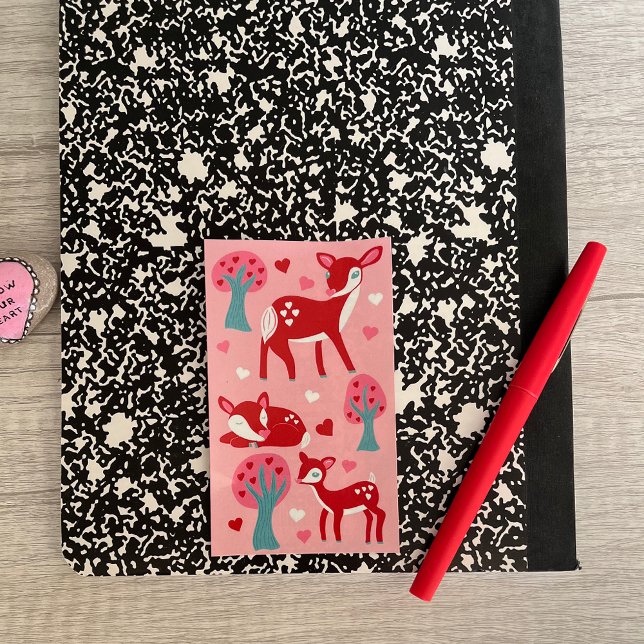 Adesivo Retangular Eu Te Amo Muito Dia de os namorados (Criador carregado)