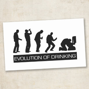Adesivo Retangular Evolução do Beber