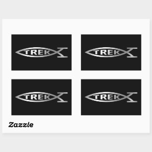 Adesivo Retangular Evolução - Trek