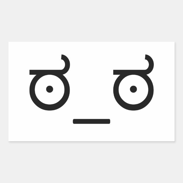 Adesivo Retangular Exame do Memória de Desaprovação (Frente)