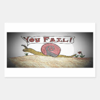 Fail Snail Diz Que Você Falhou