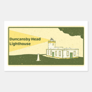 Adesivo Retangular Farol da Cabeça Duncansby