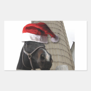 Adesivo Retangular Fazenda de Natal