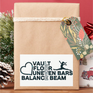 Adesivo Retangular Feixe de Balança de Bares Inigualáveis no Chão 