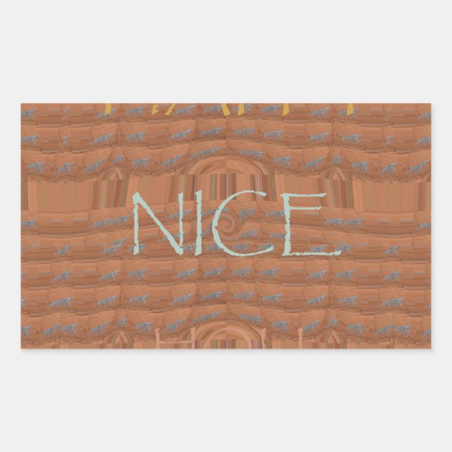 Adesivo Retangular Feliz Natal Zebra Art Impressão (Frente)