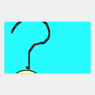 Adesivo Retangular Feliz Sorriso Mark Emoji, Crianças Arte