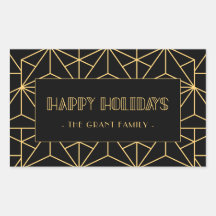 Feriados Felizes por Deco de Arte Retro