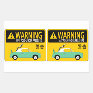 Adesivo Retangular Figaro Stickers