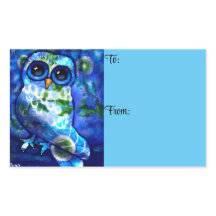 Floral Verde Azul-Abstrato