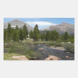 Adesivo Retangular Fluxo montanhoso III de Yosemite