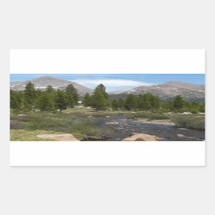 Adesivo Retangular Fluxo montanhoso III de Yosemite