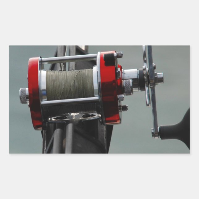 Adesivo Retangular Foi Pescar (Frente)