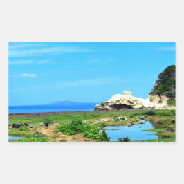 Adesivo Retangular Formação de Rock Kapurpuruwan