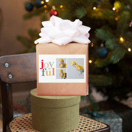 Adesivo Retangular Foto Collage E Alegria Colorida | Presente de féri