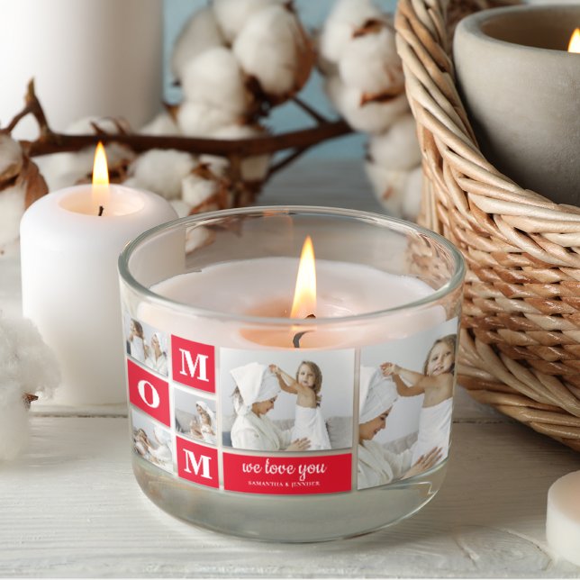 Adesivo Retangular Foto de Colagem Moderna Melhor Mãe Que Nunca Prese (Criador carregado)