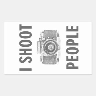 Adesivo Retangular fotografar fotógrafo de fotografia de texto engraç