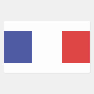 Adesivo Retangular França primeiro França insoumise bandeira francesa