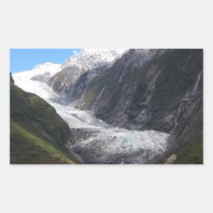 Adesivo Retangular Franz Josef Glacier, Nova Zelândia