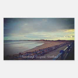 Adesivo Retangular Fraserburgh Bay Seafront Walk, Escócia