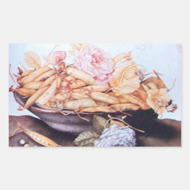 ADESIVO RETANGULAR FRUTAS 6 DA SEASON - BANDEIRAS E ROSAS (Frente)