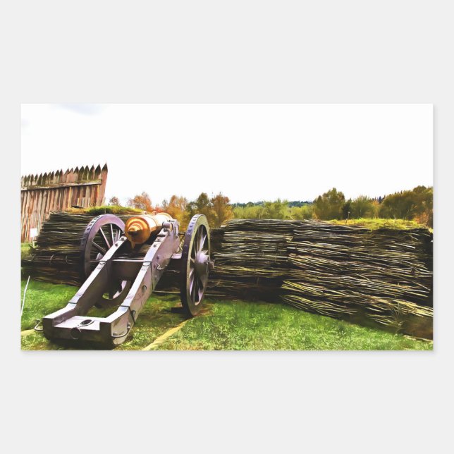 Adesivo Retangular Ft. Ligonier. Coleção (Frente)