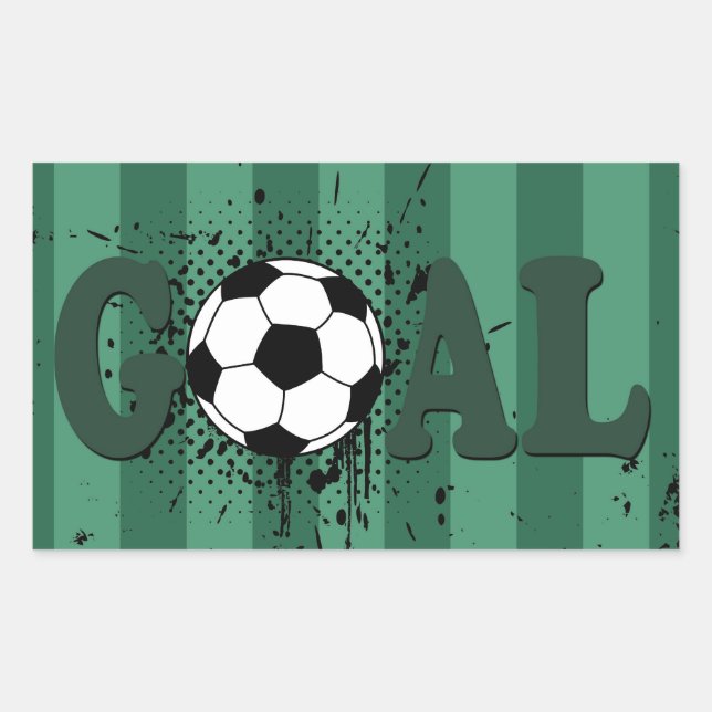 Adesivo Retangular Futebol (Frente)