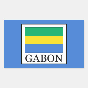 Adesivo Retangular Gabon