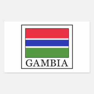 Adesivo Retangular Gambia