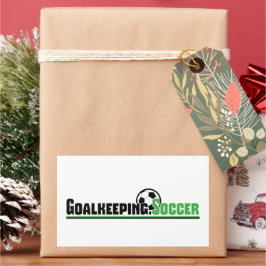 Adesivo Retangular Gancho.Soccer Sticker