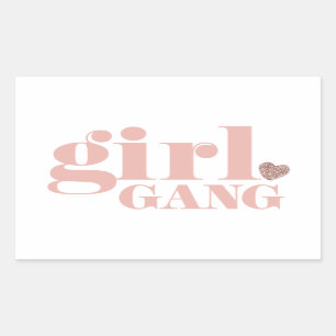 Adesivo Retangular Gangue Tipos de Grupos de Amigos Amizade Amizade