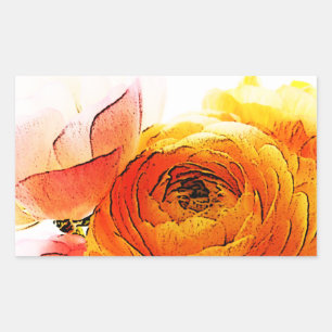 Adesivo Retangular Gardenia
