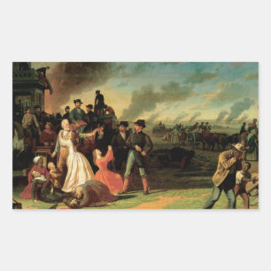 Adesivo Retangular George Caleb Bingham - Despacho n.o 11