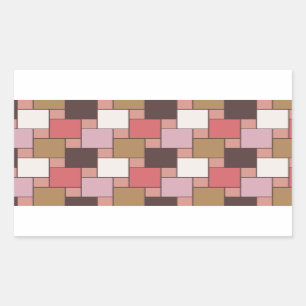 Adesivo Retangular Goma-Bolha Sorbet