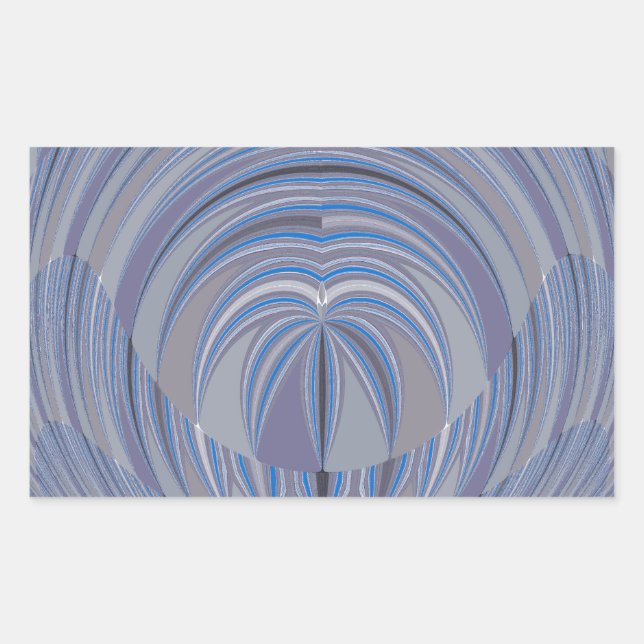 Adesivo Retangular Grande Design de Coração Invisível (Frente)