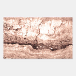 Adesivo Retangular Granito laranja moderno e castanho-bege